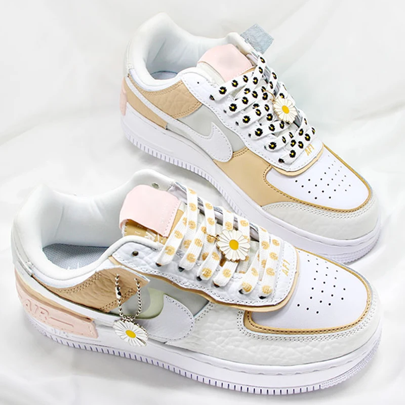 

1 Pair Little Daisies Shoelaces Cartoon Printing Unisex Flat Shoe Laces High-top Canvas Sneakers Shoelace Sports Shoe Strings