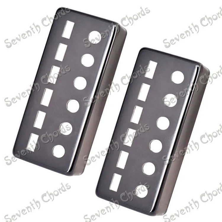 12 шт. 3 цвета мини стиль латунь 6 струн гитара хамбакер пикап крышка/расстояние