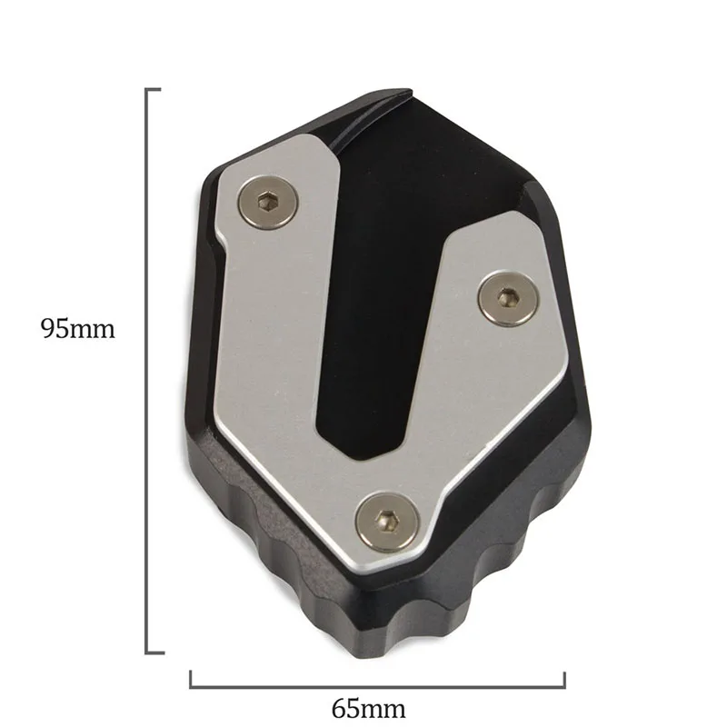 Алюминиевая боковая подставка для мотоцикла с ЧПУ увеличивающая удлинительную