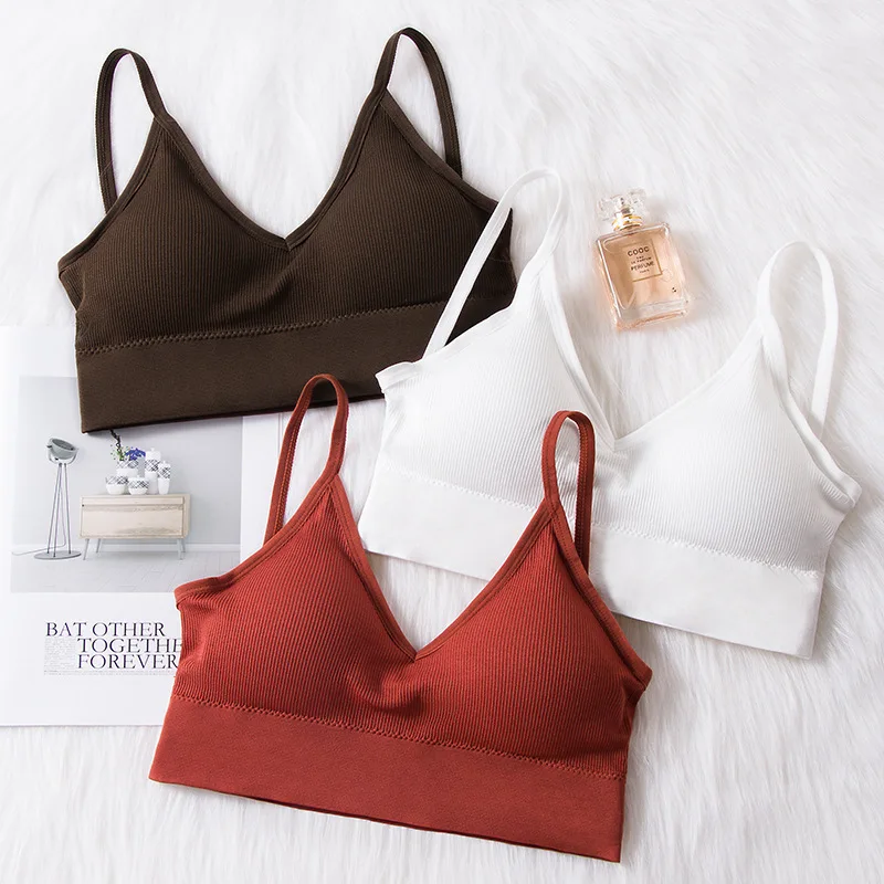 Бюстгальтер пуш ап с подбивкой для занятий спортом йогой бега тренажерного зала u
