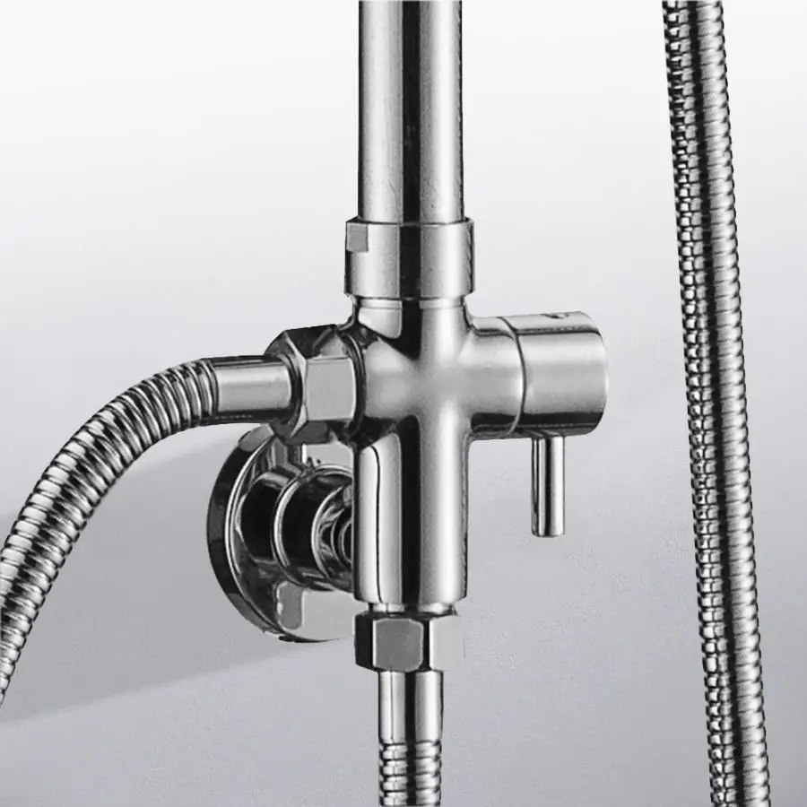 Отводной клапан для душа G1/2 &quot настенный ванной комнаты разделитель с базовыми