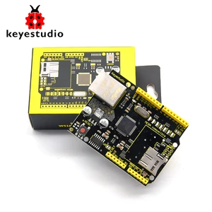 Сетевая плата Keyestudio W5100 с разъемом для SD-карты, оригинальный чип, совместимый с Arduino UNOR3 Mega 2560R3DUE1280