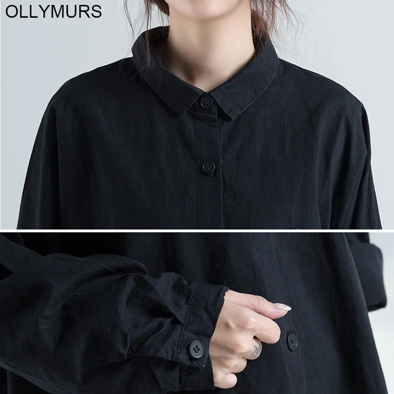 2019 New Women Plus Size Cartoon Print Shirt Blouse Cotton Oversize Batwing Vintage Long Cardigan Roupa Feminin 6XL | Женская одежда