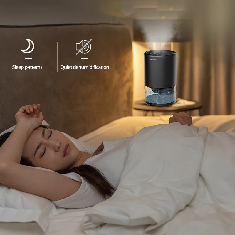 

110-220V Household Small Silent Drying Dehumidify Machine Powerful Condensing Dehumidifier Air Dryer For Home Office Bathroom