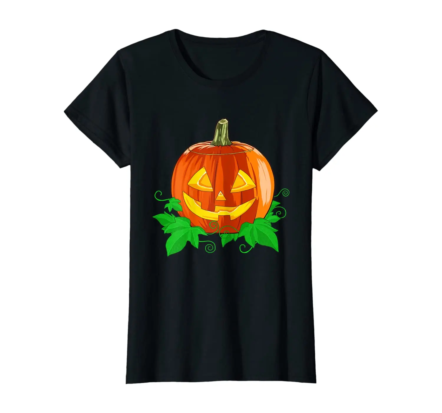 

Halloween Lantern Pumpkin Funny Horror Gift T-Shirt New Arrival Summer Cool Women Tee Breathable All Cotton Short Sleeve T Shirt