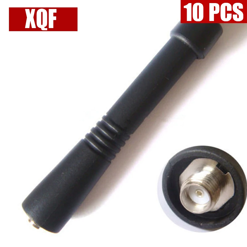 XQF 10 шт. UHF 400 470 МГц антенна для Kenwood raido TK3140 TK3160 TK3170 TK3180 TK5310 двухстороннее