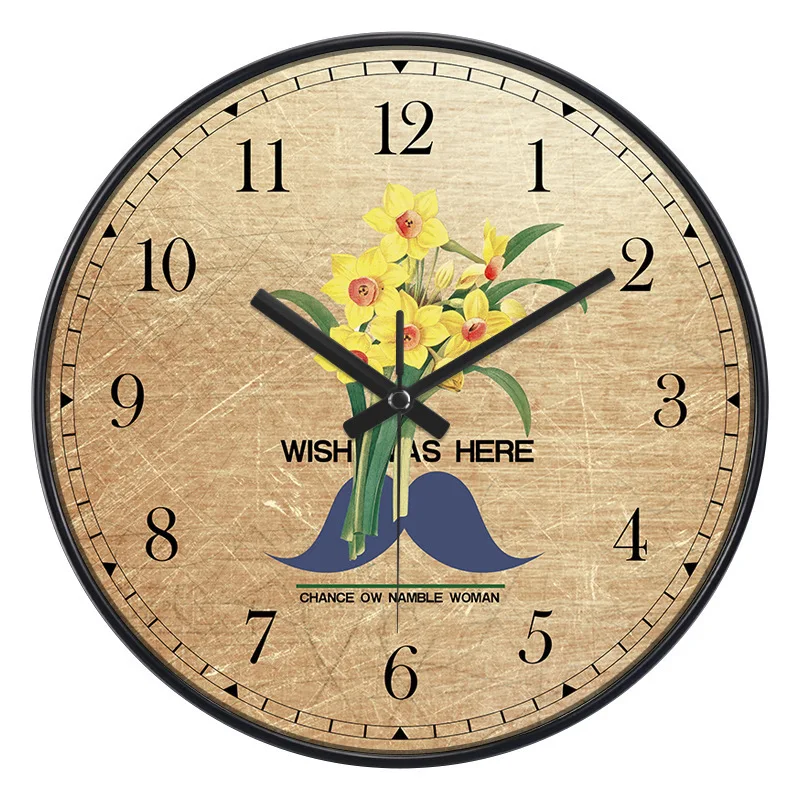 

Living Room Clock Wall Clock Creative Clock Bedroom Wall Clock Silent Wall Watch Home Decoration