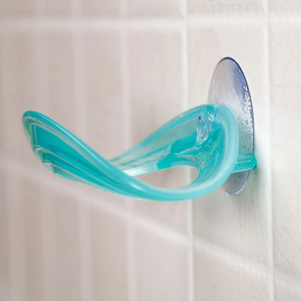 Plastic Suction Cup Soap Dish Cloths Box Holder Kitchen Shelf Sponge Rack Bathroom Shower Accessory soap holder bath basket | Дом и сад