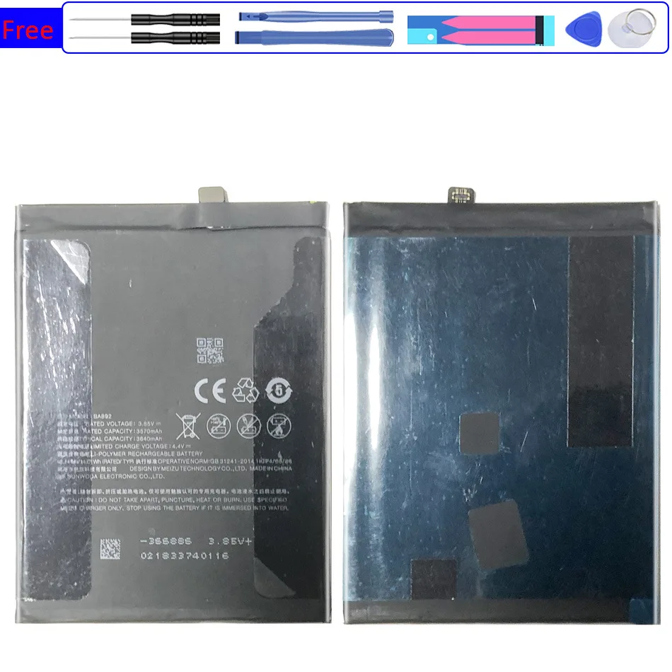 

Mobile Phone Battery BA892 4100mah For Meizu 16plus 16th plus