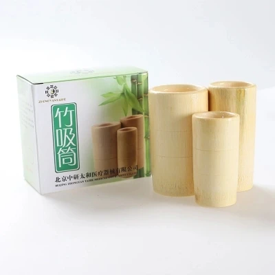 free shipping 3pcs set Bamboo tube cupping apparatus bamboo cupping therapy