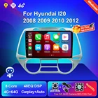 Автомобильная стереосистема Android для Hyundai I20 2008 2009 2010 2012 Touchscren, интеллектуальный мультимедийный видеоплеер, навигация GPS, Авторадио