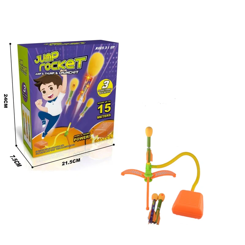 

JUM Sport Game Outdoor Garden Child Adjustable jump rocket Air Step Pump Power Toys