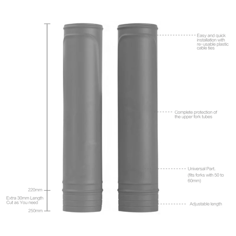 Upper Fork Guard Protector Covers for KTM EXC SXF SX XC SXS XCW XCF Six Days SMR SMC 105 125 150 200 250 300 350 400 450 500 525 |