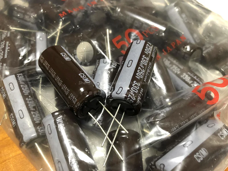 Алюминиевый электролитический конденсатор NICHICON серии CS высокой надежности 330