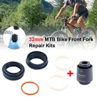 Комплект для ремонта передней вилки, инструмент для установки пылезащитного уплотнительного кольца, пылезащитное масляное уплотнение, пенопластовая прокладка, 32 мм, аксессуары для горного велосипеда