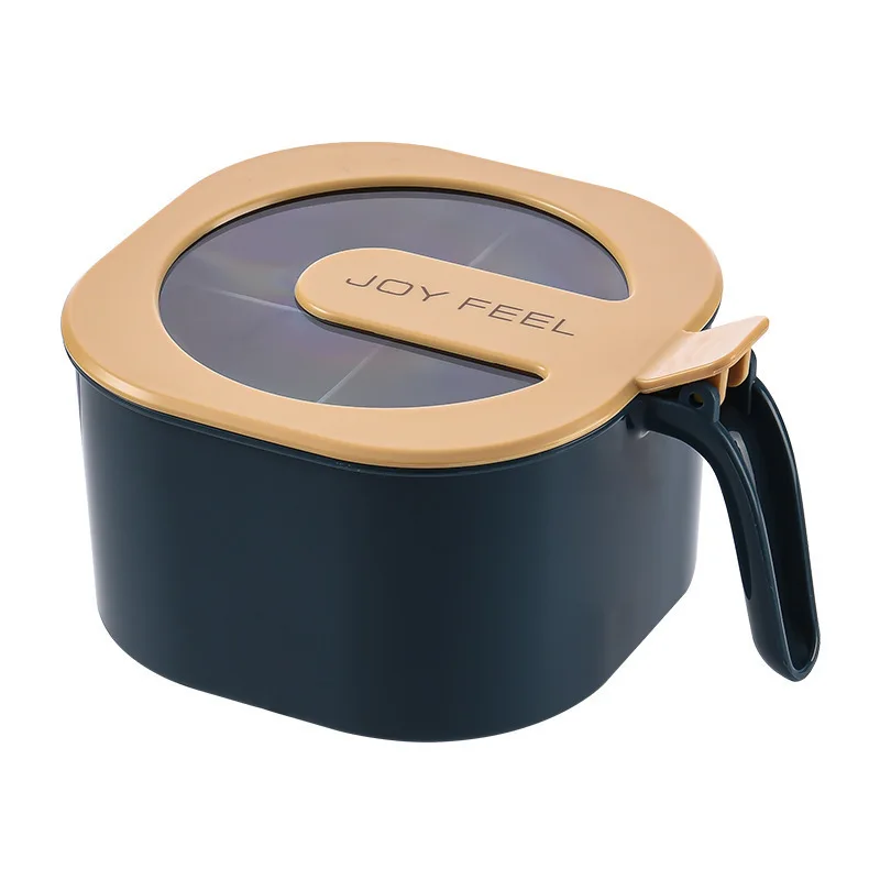 

The Household Moisture-proof Seasoning Jar Is Sealed with A Cover and A Multi-function Seasoning Storage Box
