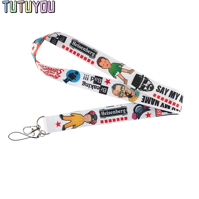 

PC1238 оптовая продажа 20 шт./лот ТВ серия ядовитый мастер креативный шнур значок ID шнурки веревка для ключей ремни на шею аксессуары