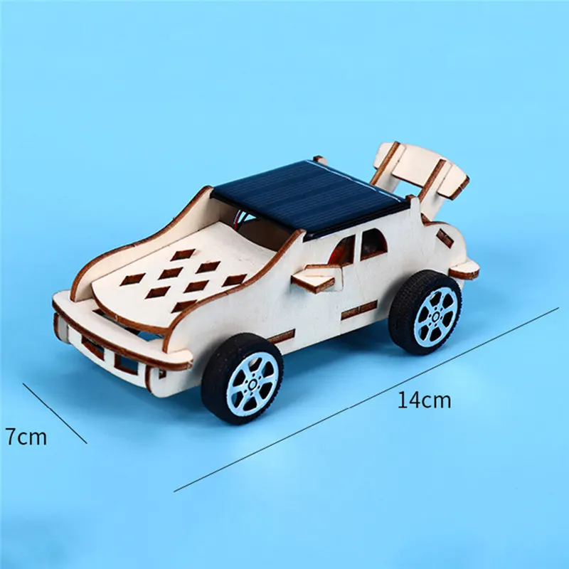 DIY физическая детская обучающая модель для мальчиков солнечный автомобиль