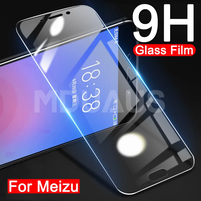 9H закаленное стекло премиум класса для Meizu M6 M5 M3 M3S Note M6S M6T M5S M5C защита экрана