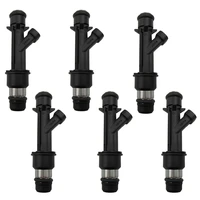 6 oe fuel injectors fit for buick gmc isuzu chevy oldsmobile 4 2l replace12569573 25313185 832 11178 25321207 12569565 fj10578