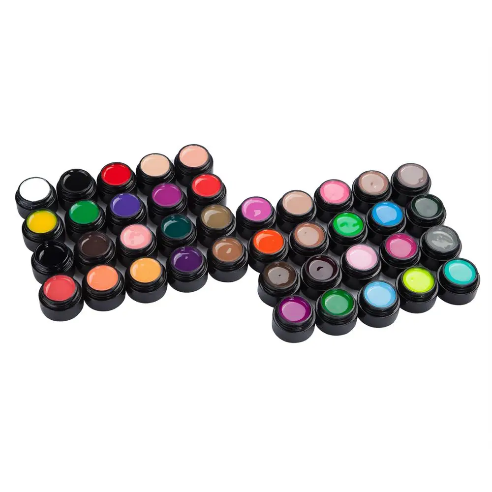 1 бутылка Гель лак для ногтей 5 мл Толстая упругая краска УФ гель с принтом|Гель