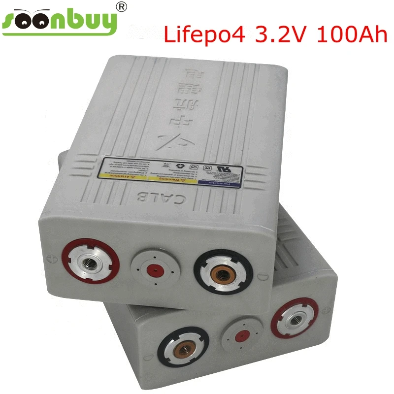Аккумулятор Lifepo4 высокой емкости 3 2 в 100 Ач 12 В 200 ач 24 аккумулятор CA100 для RV SOLAR US EU UK