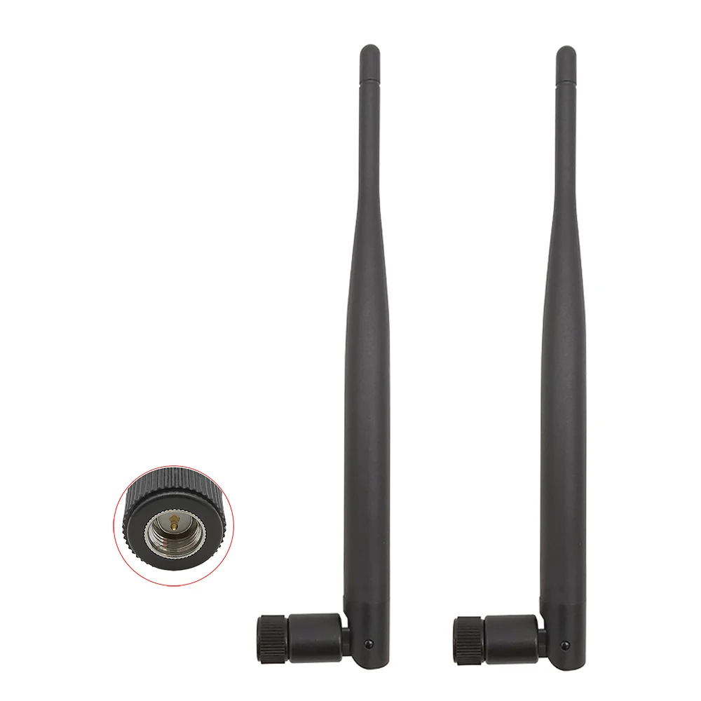 ALLISHOP 2 шт. 868 МГц 5dbi коэффициент усиления SMA Мужская антенна для ретранслятора
