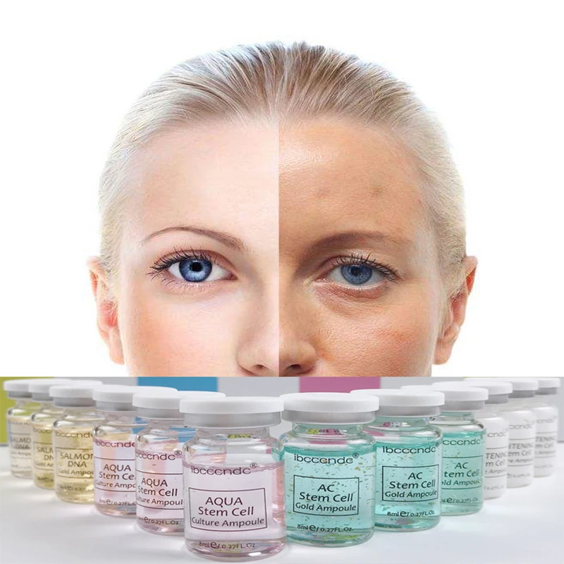 12 цветов светодиодный светильник BB крем машина Микроиглы ручка с 5 мл Светящийся