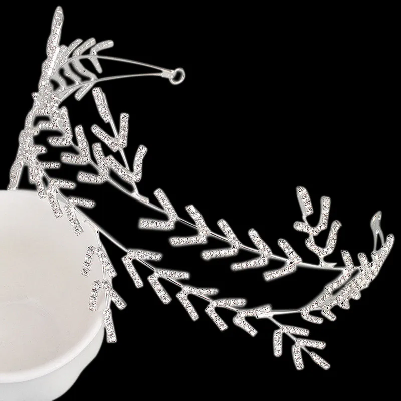 

Gorgeous Crystal Bridal Tiaras Headband Wedding Rhinestone Hair Accessories Bride Hairband New