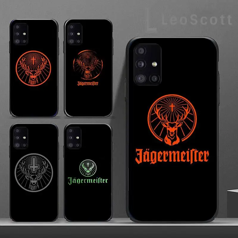 Чехол Jagermeister для Samsung A40 A31 A50 A51 A71 A20E A20S S8 S9 S10 S20 Plus note 20 ultra | Мобильные телефоны и