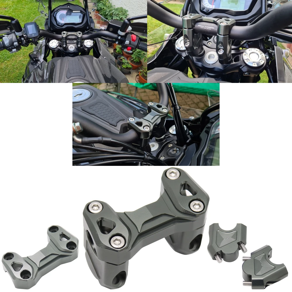 Подъемники на руль 11/8 дюйма 28 мм подходят для Benelli TRK502 TRK502X 502C 752S BJ500 BJ250 TRK251