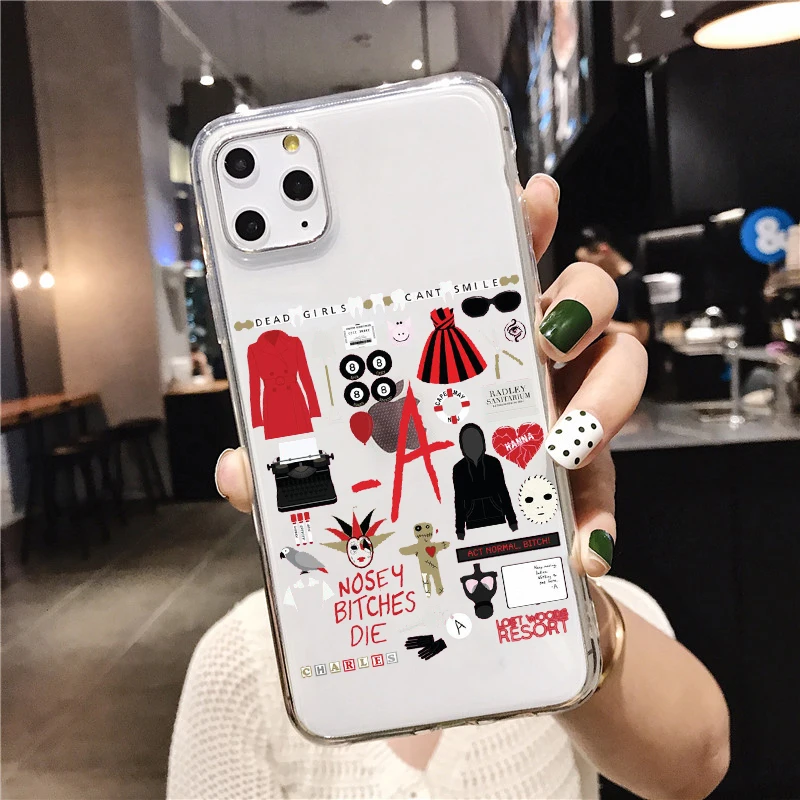 Чехол для телефона PLL TV Show Pretty little liars мягкий силиконовый чехол из ТПУ iphone 12pro 11Pro Max