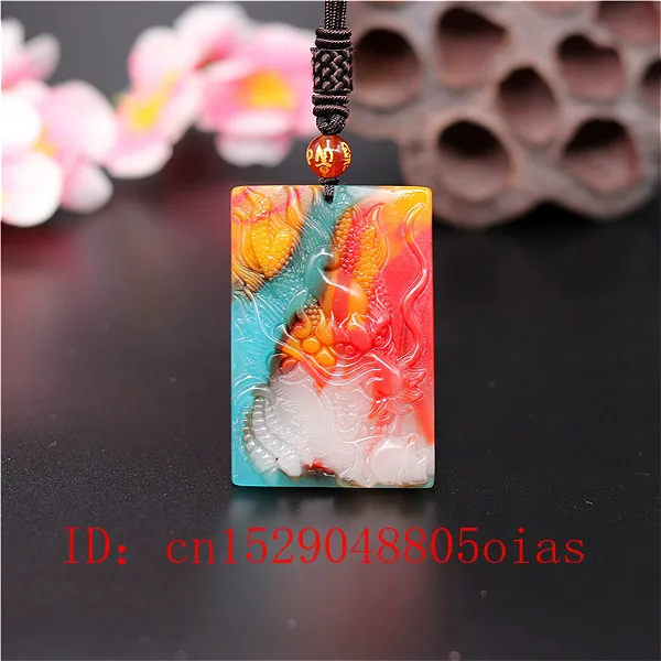 Natural Color Hetian Jade Stone Dragon Pendant Necklace Chinese Jadeite Jewelry Fashion Charm Amulet Carved Gifts for Women Men | Украшения