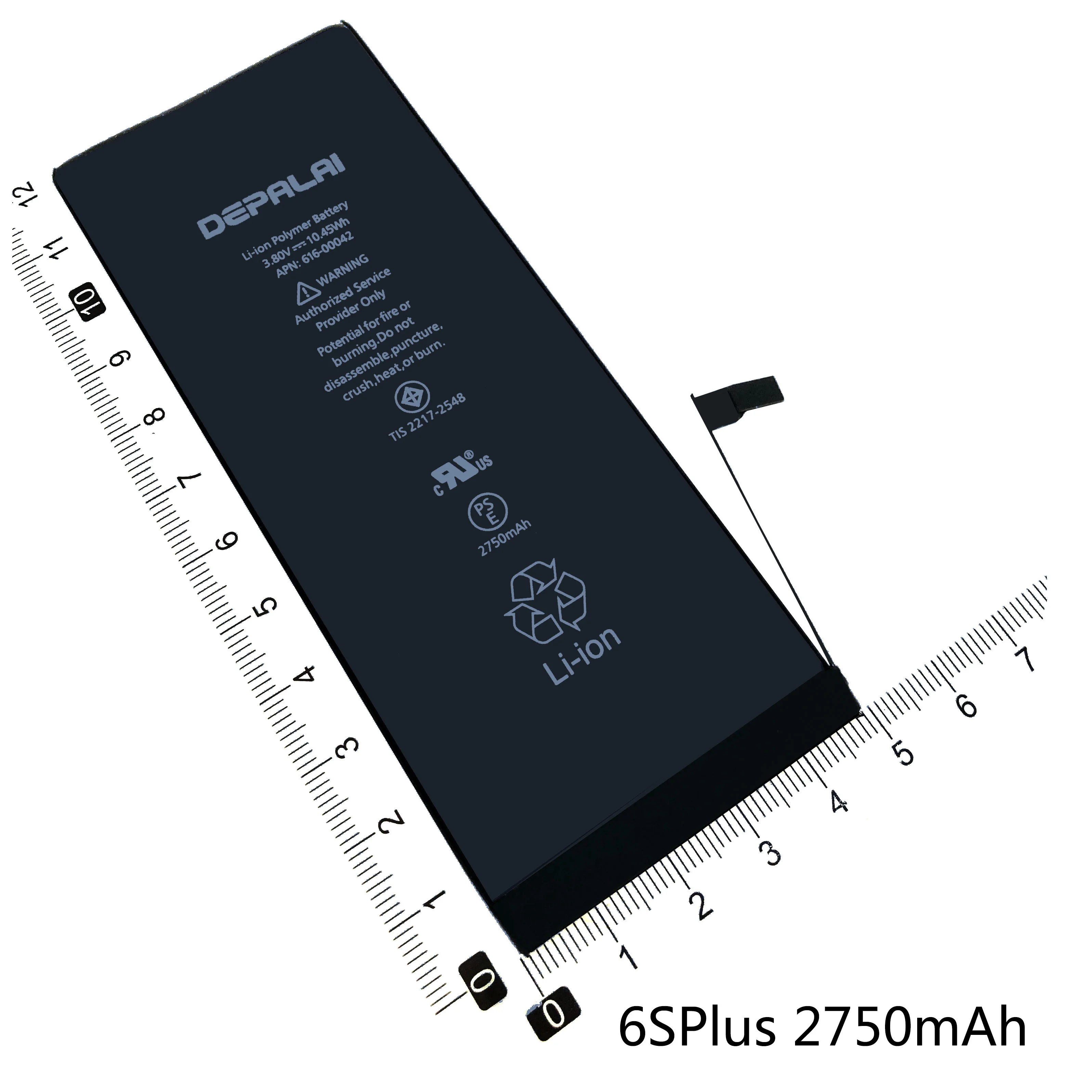 Подходит Мобильный телефон аккумулятор 0 цикл высокого качества для iphone 6G/6Plus/iphone