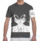 Kiseijuu (парацит) моя голова пуста! Футболка черная с принтом для мужчин и женщин, топы с коротким рукавом для мальчиков и девочек