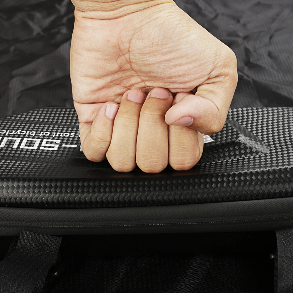 

B-SOUL bicycle bag hard shell triangle bag upper tube bag waterproof MTB front beam bag large capacity cycling tool bag