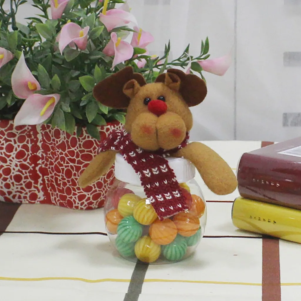 Рождественская круглая пентаграмма ткань для куклы хранения конфет может декор