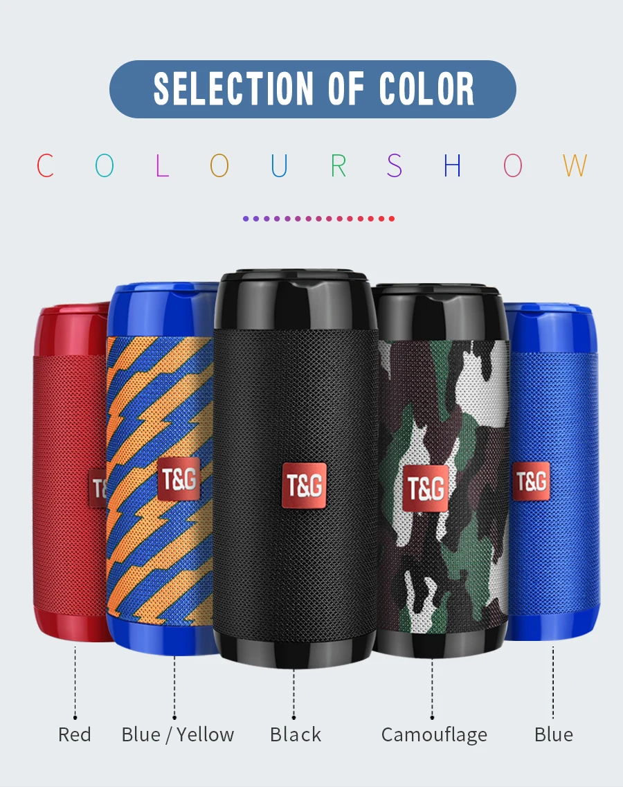 Водонепроницаемый bluetooth динамик Беспроводная колонка громкий поддержка tf карты