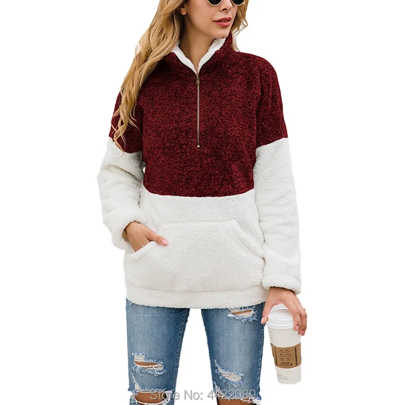 Sexy Autumn Winter Women Hoodies Sweatshirts Turtleneck Pullover Long Sleeve Sweatshirt | Женская одежда