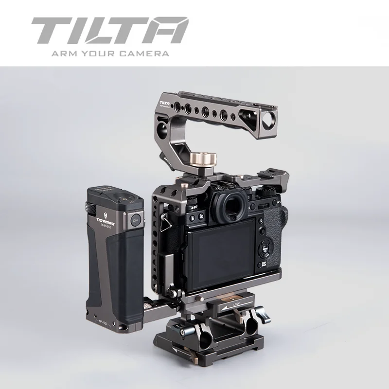 Новинка клетка TILTA для цифровой зеркальной камеры Rig Fujifilm X T3 ручка fujifilm xt3