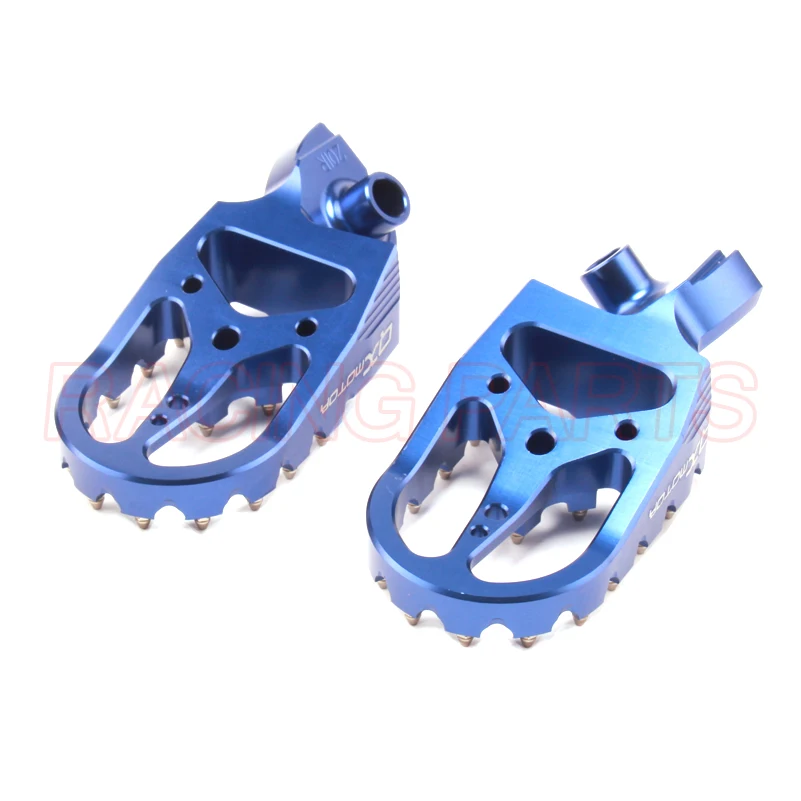 Подножки для мотоцикла с ЧПУ Алюминиевые подножки педаль YAMAHA Yz 125 250 Yz125 Yz85 Yz450f Wr250