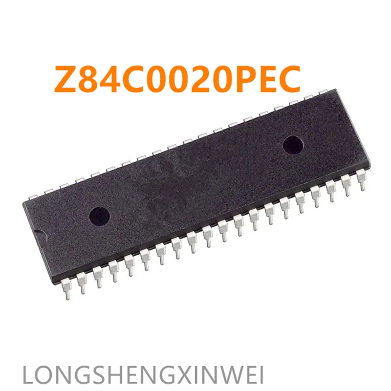 1PCS Z84C0020PEC Z84C0020 Microprocessor Chip Z80 CPU Direct Insert DIP-40 | Integrated Circuits