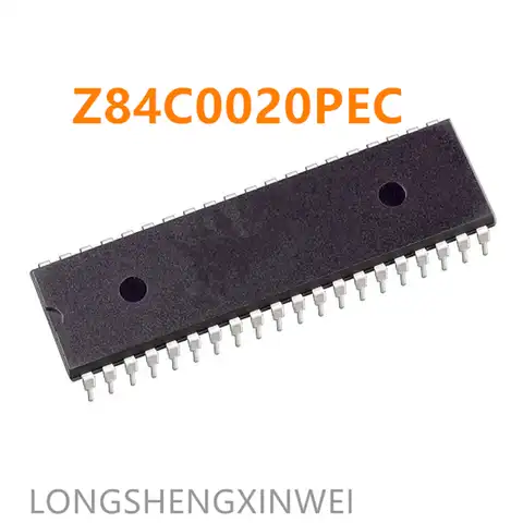 Микропроцессор Z84C0020PEC Z84C0020, чип ЦП Z80, прямая вставка DIP-40, 1 шт.