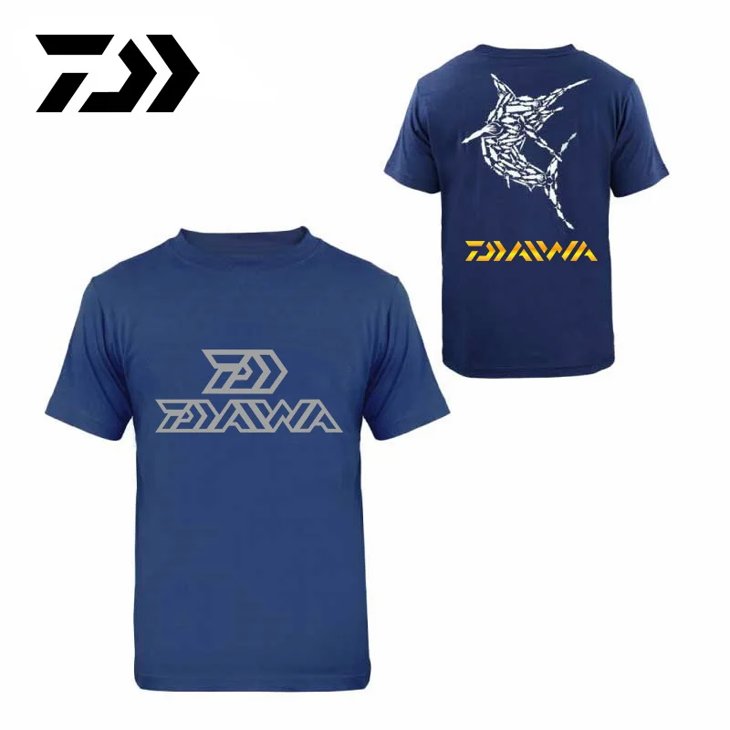 Футболка Daiwa Cawanfly для рыбалки/Одежда рыбалки/уличная одежда рыбалки с коротким