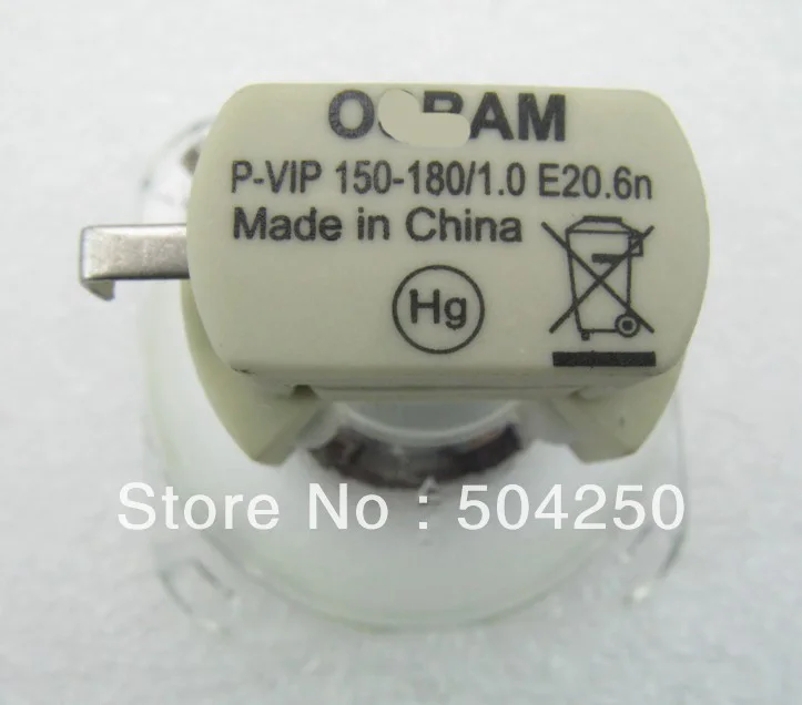 

Original Projector Bare Lamp Bulb For OSRAM P-VIP 150-180/1.0 E20.6n Without Housing For Projectors