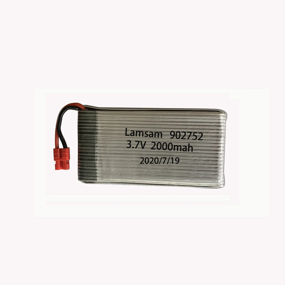 

3.7v 2000mAh lipo Battery for KY601S SYMA X5 X5S X5C X5SC X5SH X5SW X5UW X5HW M18 H5P HQ898 H11D H11C Drone