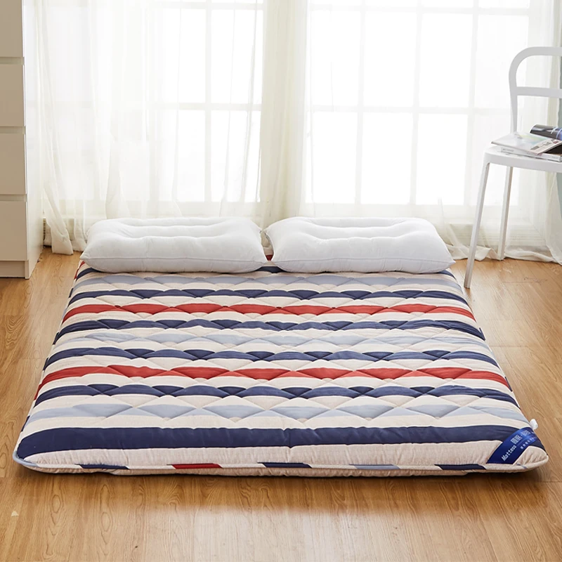 HAUSBAY полный матрас размера «Queen Size» мат «татами» 7 см толщина для спальни спальный на полу коврик складные коврики Матрас Подушка MT001