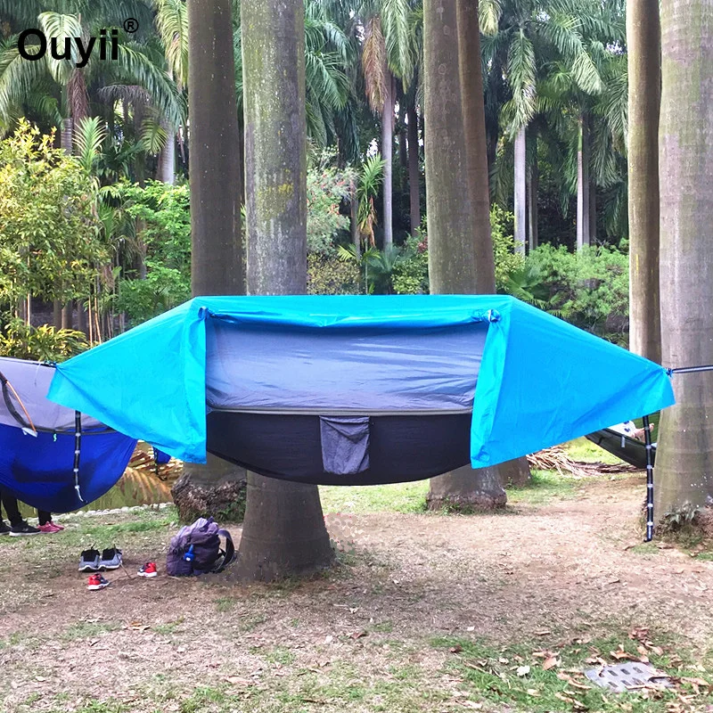 Спортивный гамак для дома путешествий кемпинга Сверхлегкий охотничий спящий