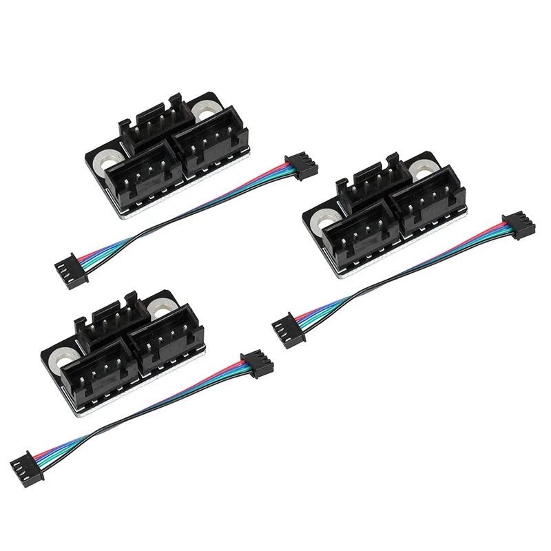 

NEW-3Pcs 3D Printer Stepper Motor Parallel Module with Cable Dual Z Axis Dual Z Motor for Lerdge 3D Printer Board