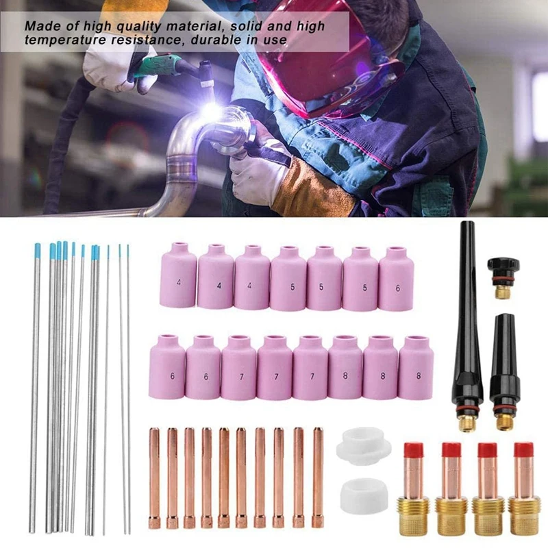 Расходные материалы для фонарь TIG 46 шт./компл. аксессуары сварофонарь сварки
